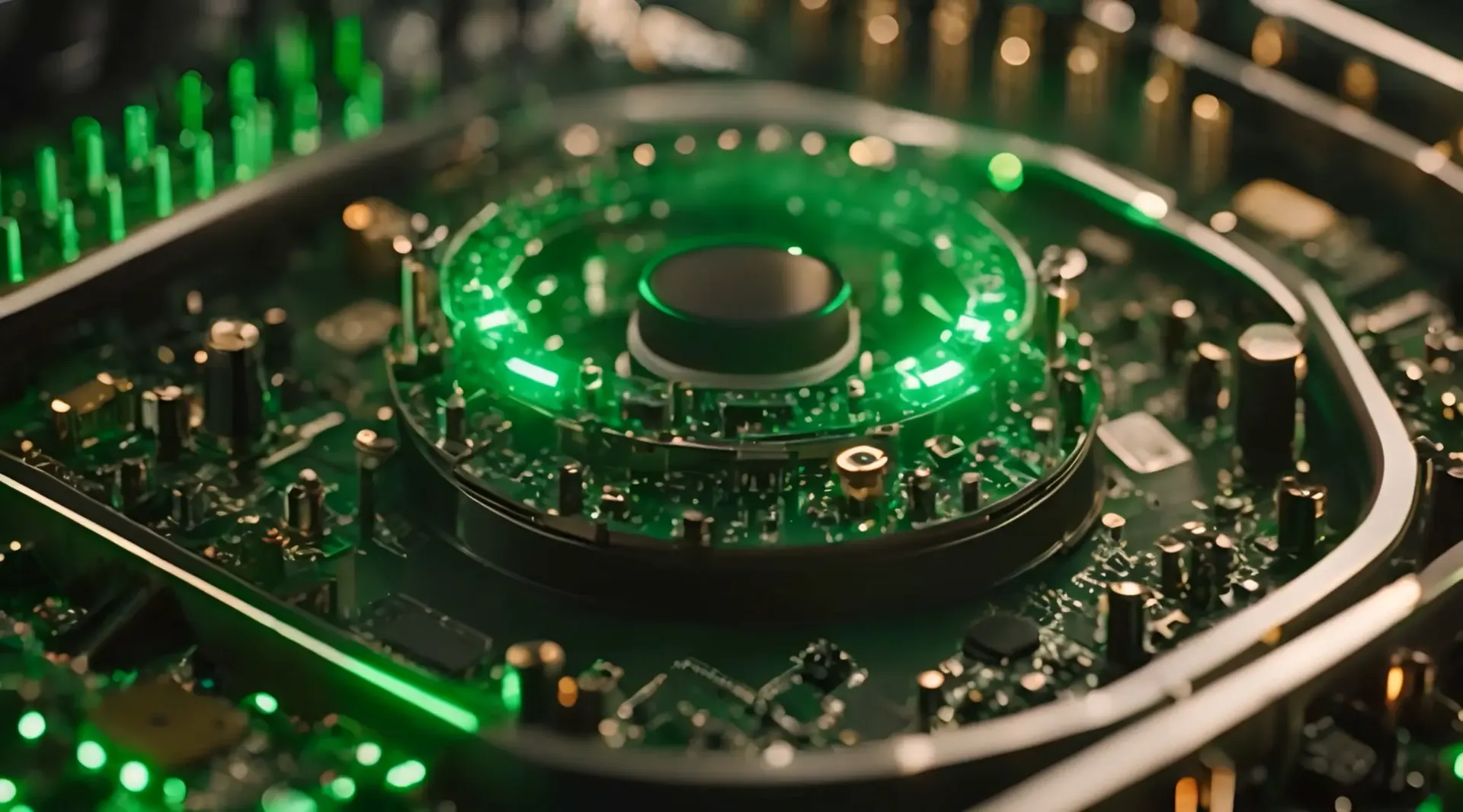 Advanced Technology Circuit Board Exclusive Stock Video